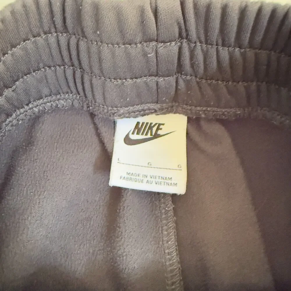 Nike Sportswear Fleece Joggers Youth Large Black Dri-FIT Kids Sweatpants Sweats